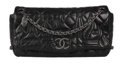 Paris-Moscow Medium Flap Bag, front view